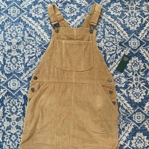 Wild Fable Golden Overall Dress